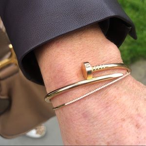 Cartier Juste en Clou rose gold bracelet